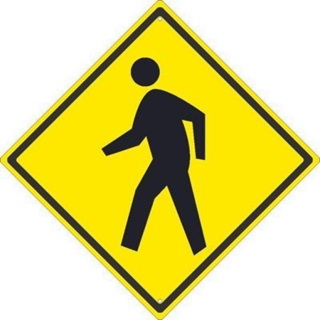 Nmc Pedestrian Crossing Sign, TM119J TM119J